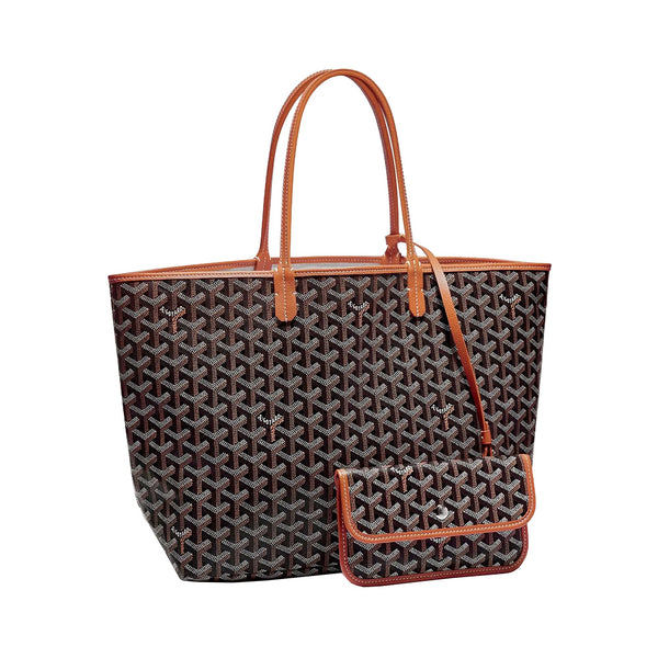 Goyard Rouette PM Tote Bag Black Tan