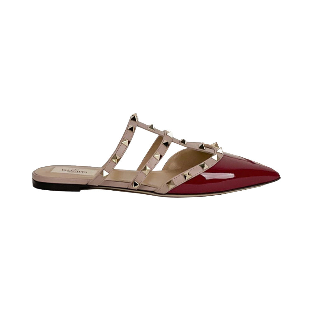 valentino flat sandals rockstud