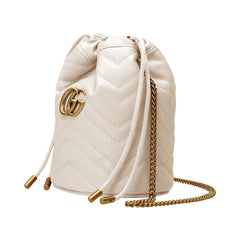 gucci marmont mini bucket bag