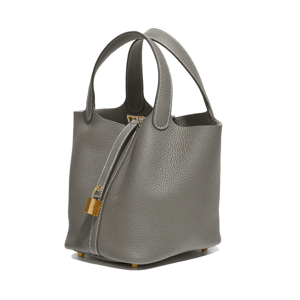 HERMES Mini Lindy Etain Clemence GHW Y - Timeless Luxuries