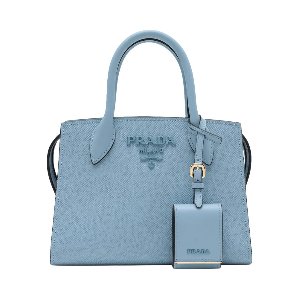 prada monochrome tote bag