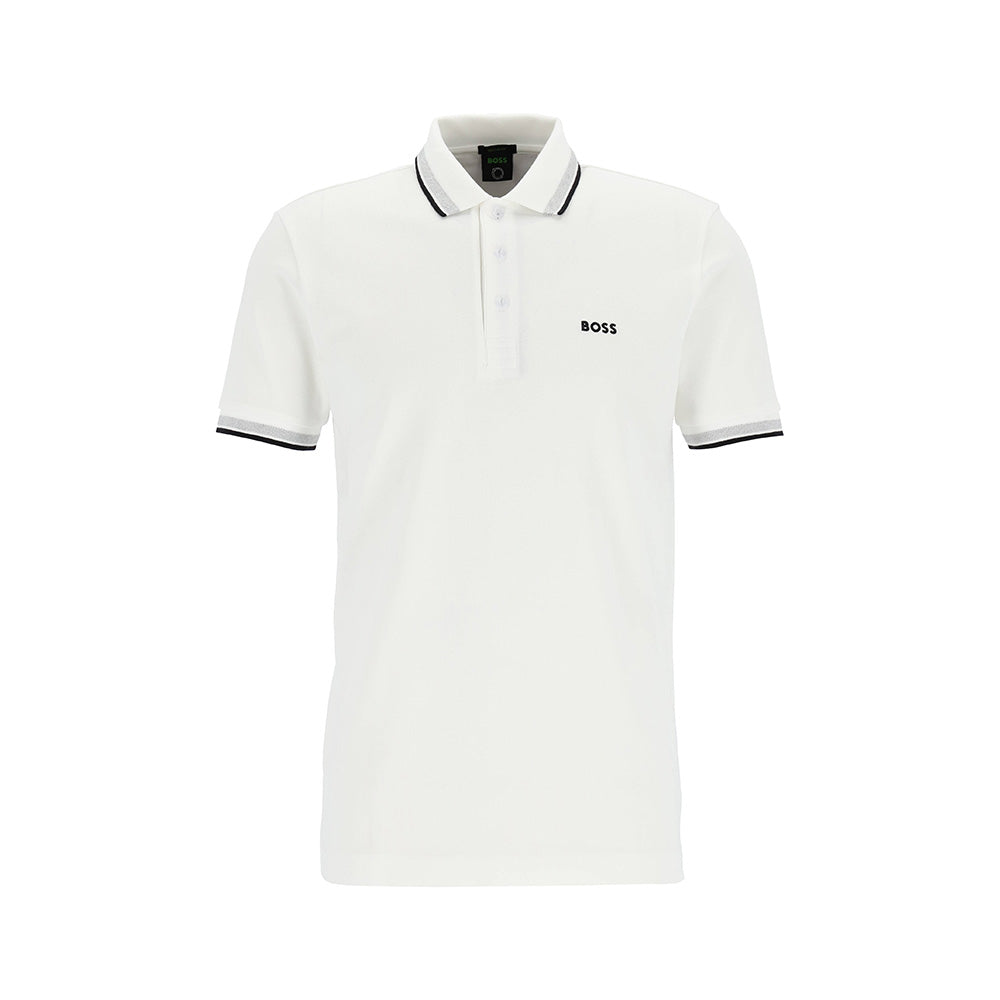 hugo boss white logo