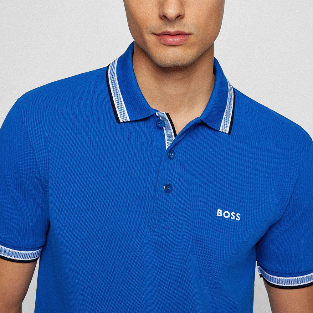 hugo boss shirt blue