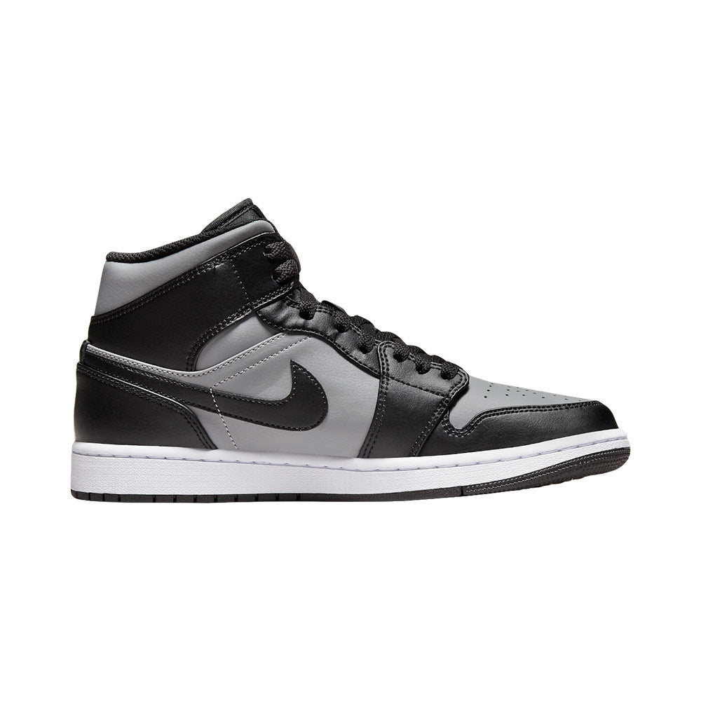 air jordan mid black grey