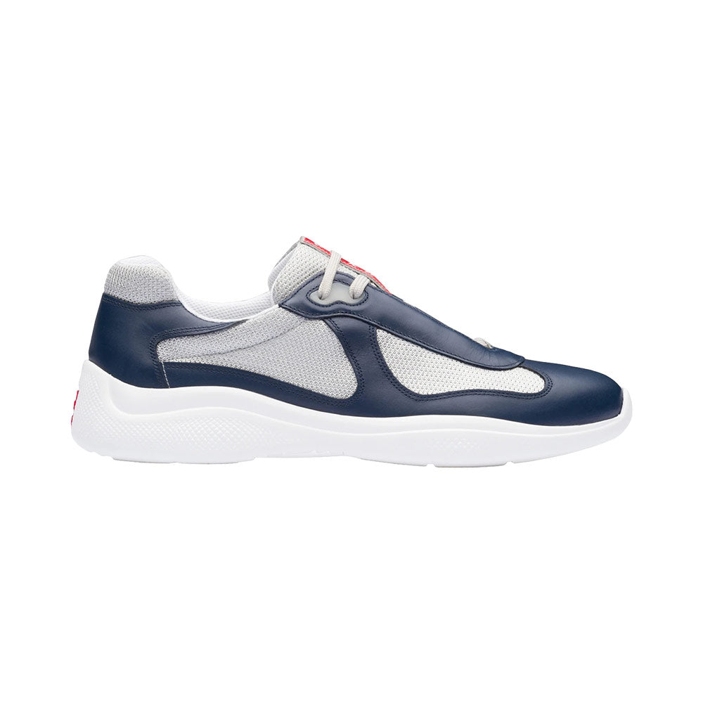 blue prada americas cup sneakers