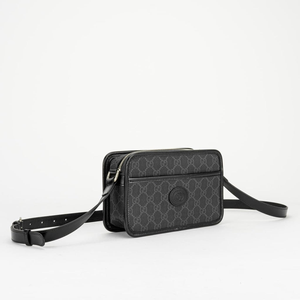 black gg crossbody bag