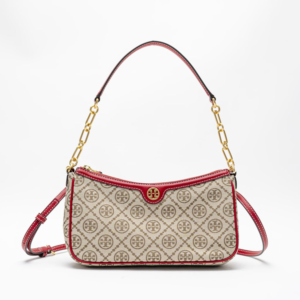 Tory Burch ◇ T MONOGRAM BRACADE STUDIO www.omniblonde.com