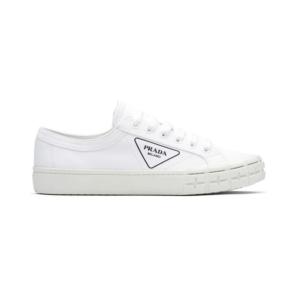 prada wheel gabardine sneakers