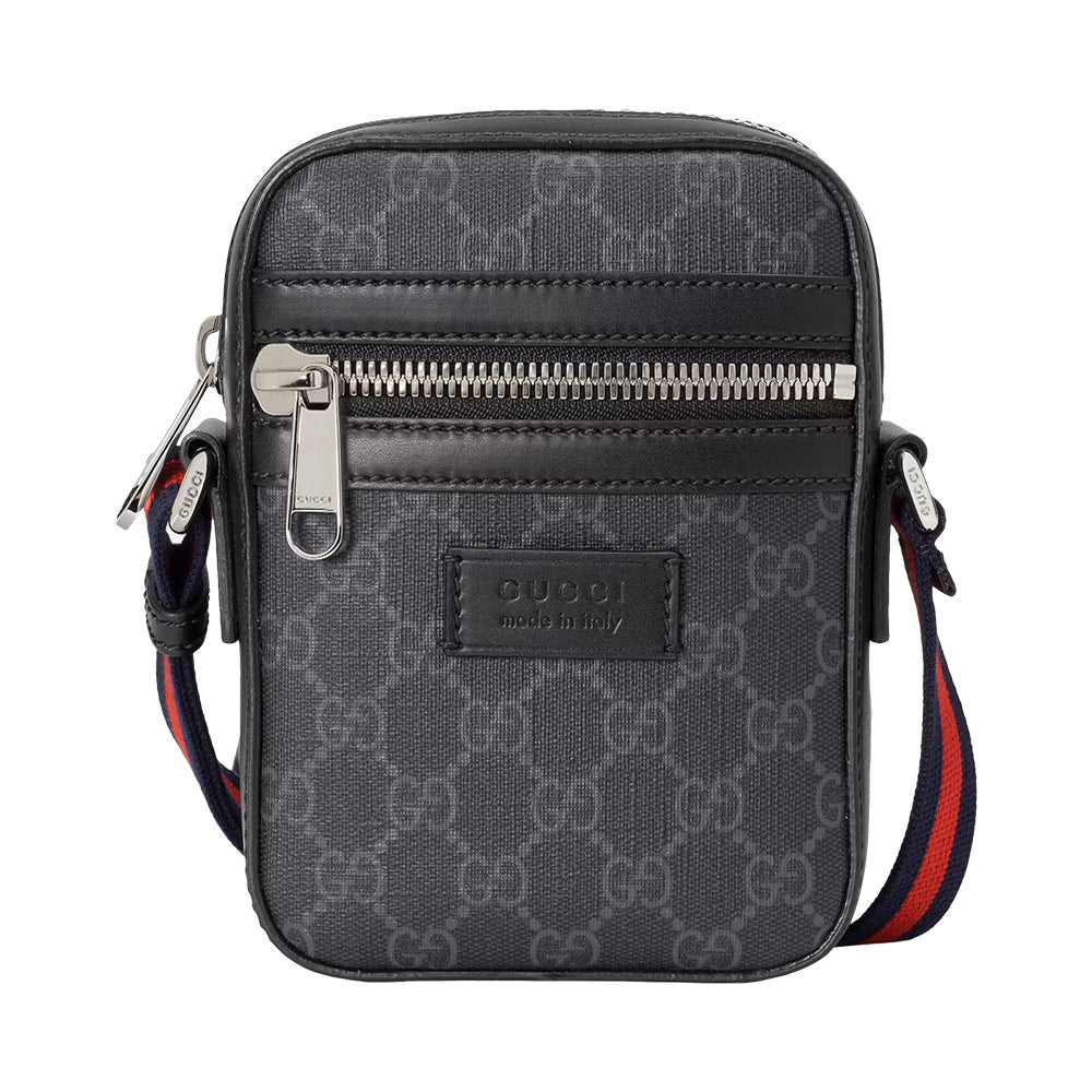 gucci black men's bag