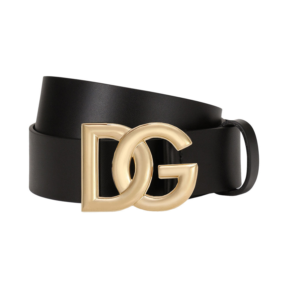 dolce and gabbana gold belt