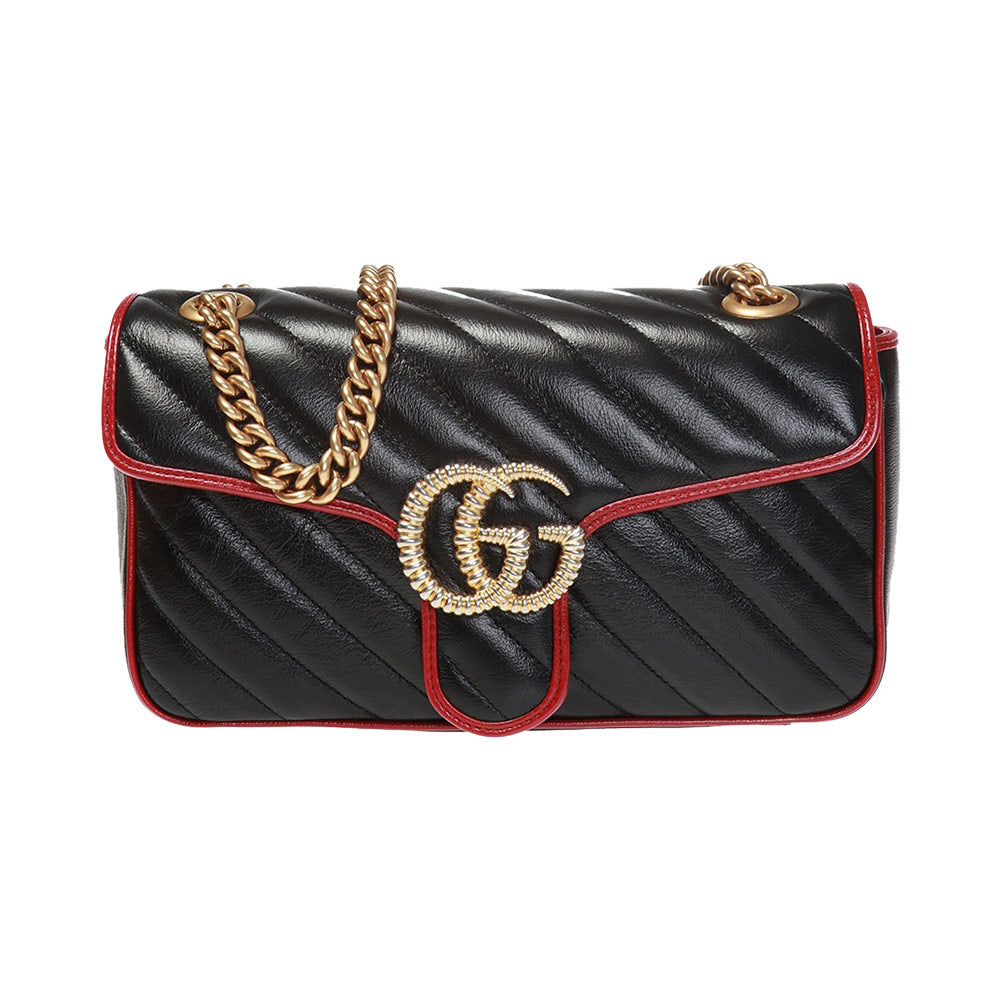 black and red gucci