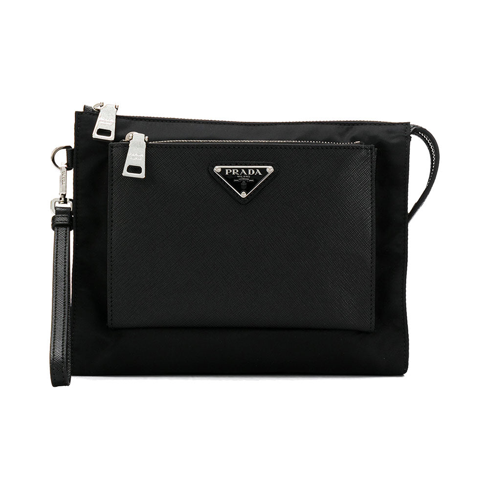 prada clutch saffiano