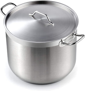 Cooks Standard Pasta Pot 18/10 Stainless Steel 12 Quart, Spaghetti Cooker  Steamer Stock Pot Multipots with Strainer Insert, Stainless Steel Lid