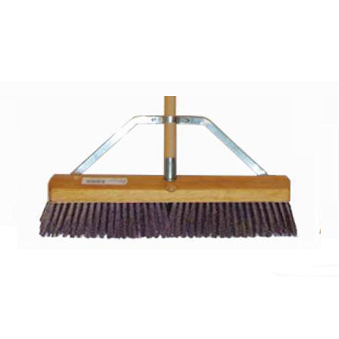 24” Garage Broom with 60” Metal Tip Handle – Fanelli's Landscape Supply