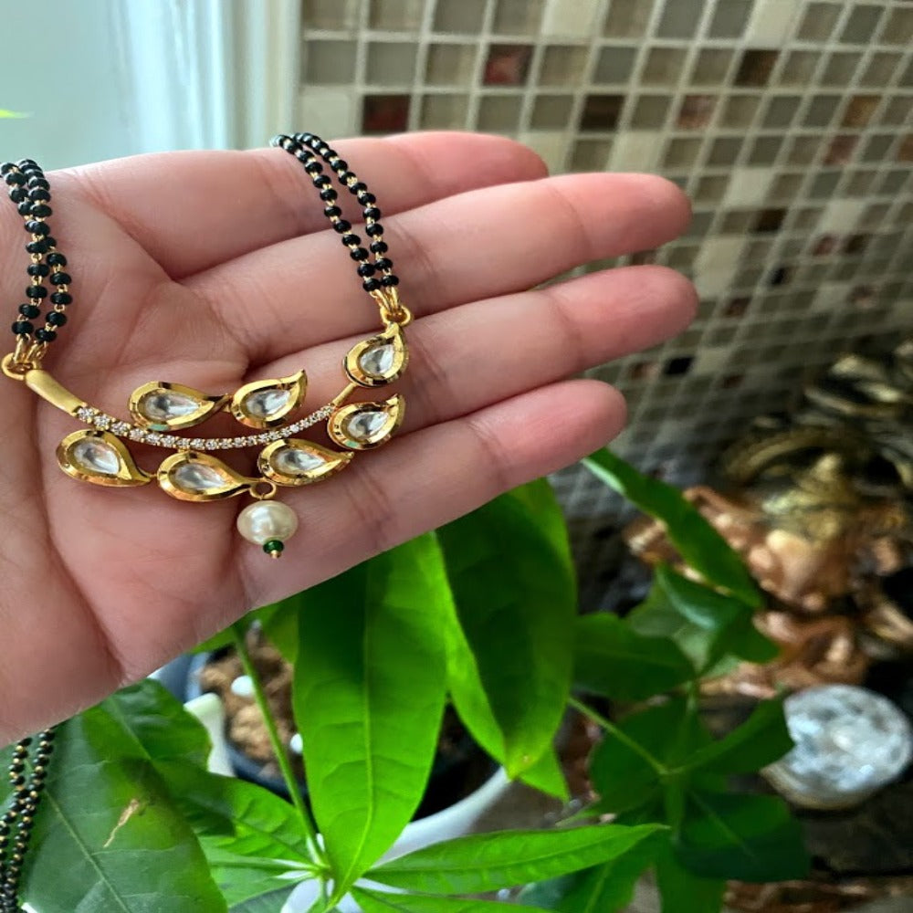 kundan mangalsutra