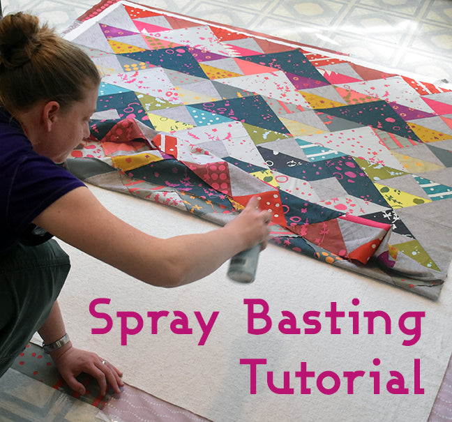 Spray Basting Tutorial