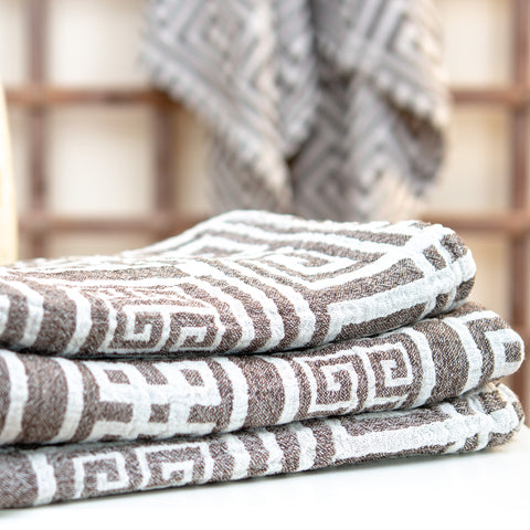 natural linen towel