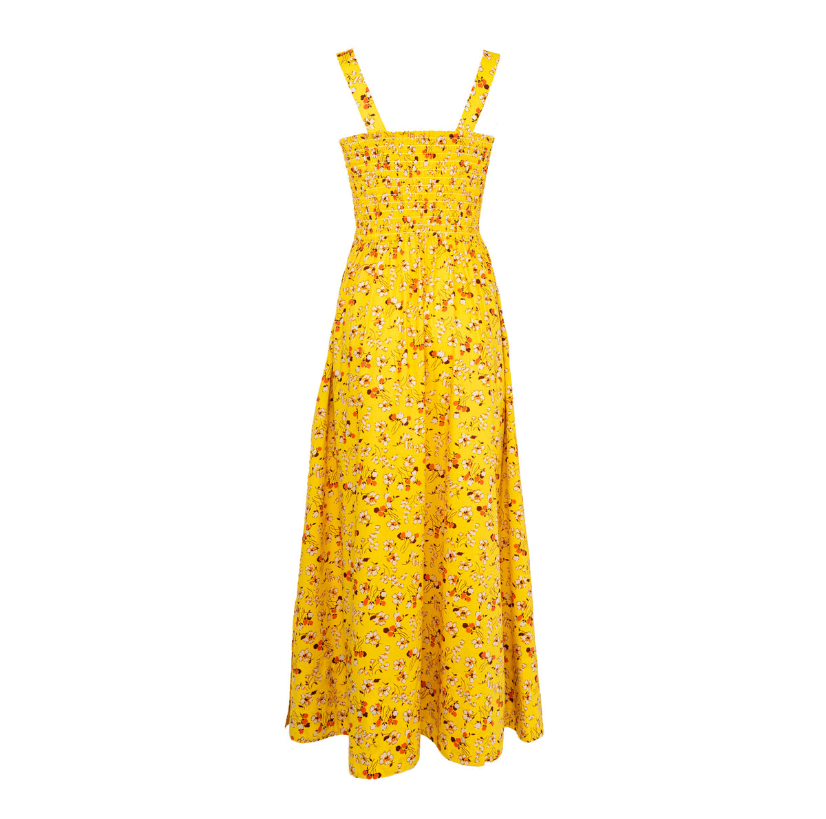 RALPH LAUREN | Vestito Longuette yellow Donna | 211755471001