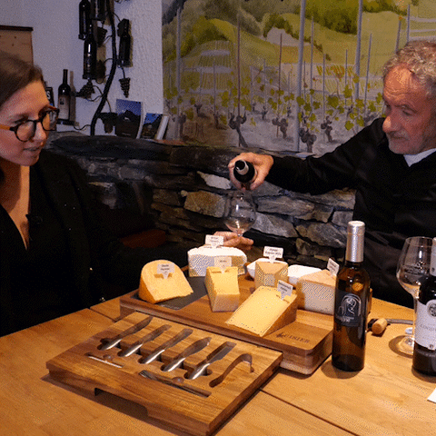 Coffret vin et fromage personnalisé