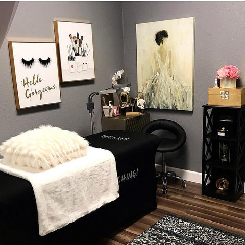 Lash Room Decor na Instagramie: „How to decorate a small space