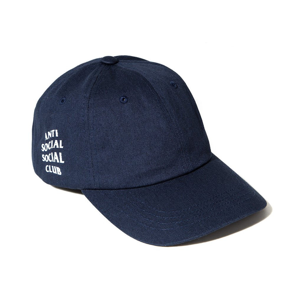 Anti Social Social Club Weird Cap Navy (119193003) | KIX-FILES