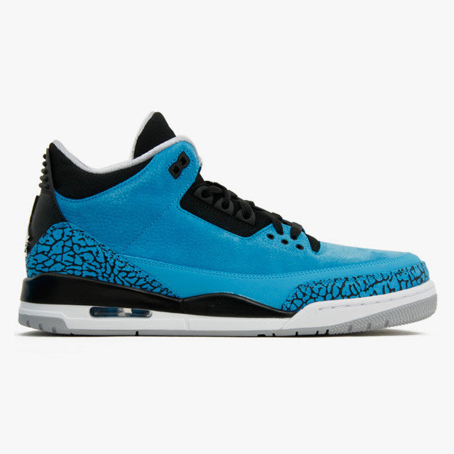 retro 3 powder blue