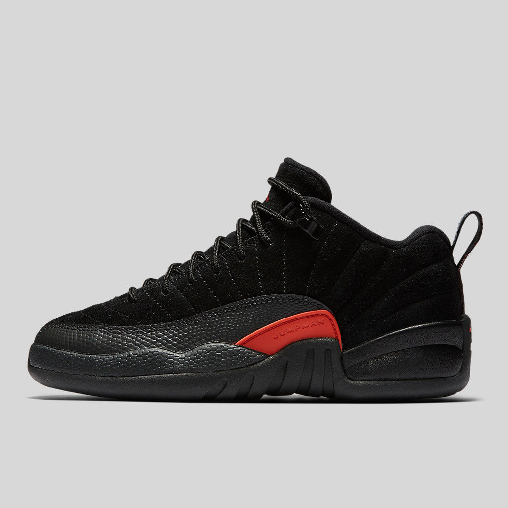 black and orange jordan 12