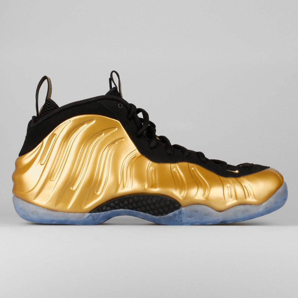 foamposite one metallic gold