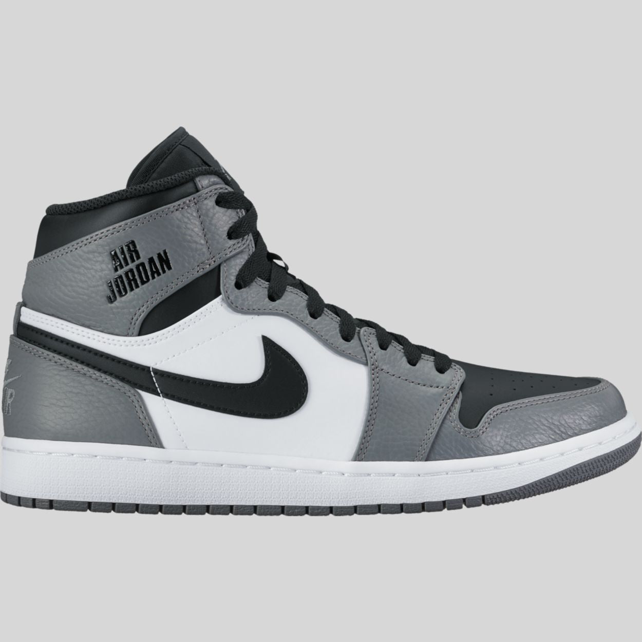 nike air jordan 1 grey and white