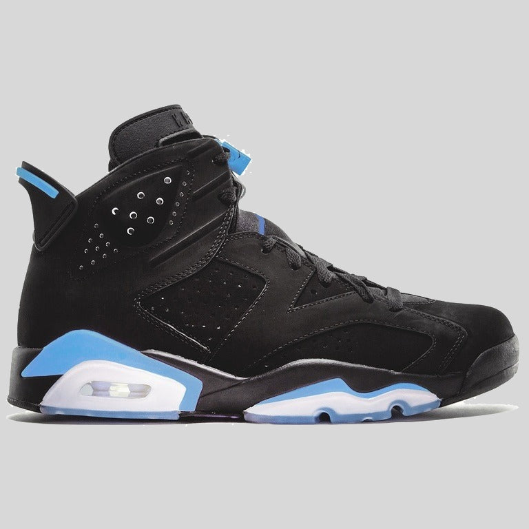 air jordan 6 retro black and blue