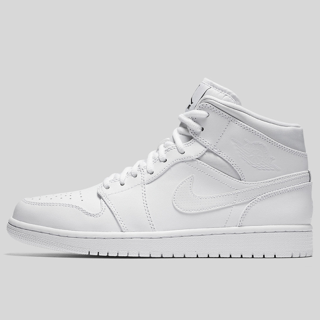 jordan 1 mid white