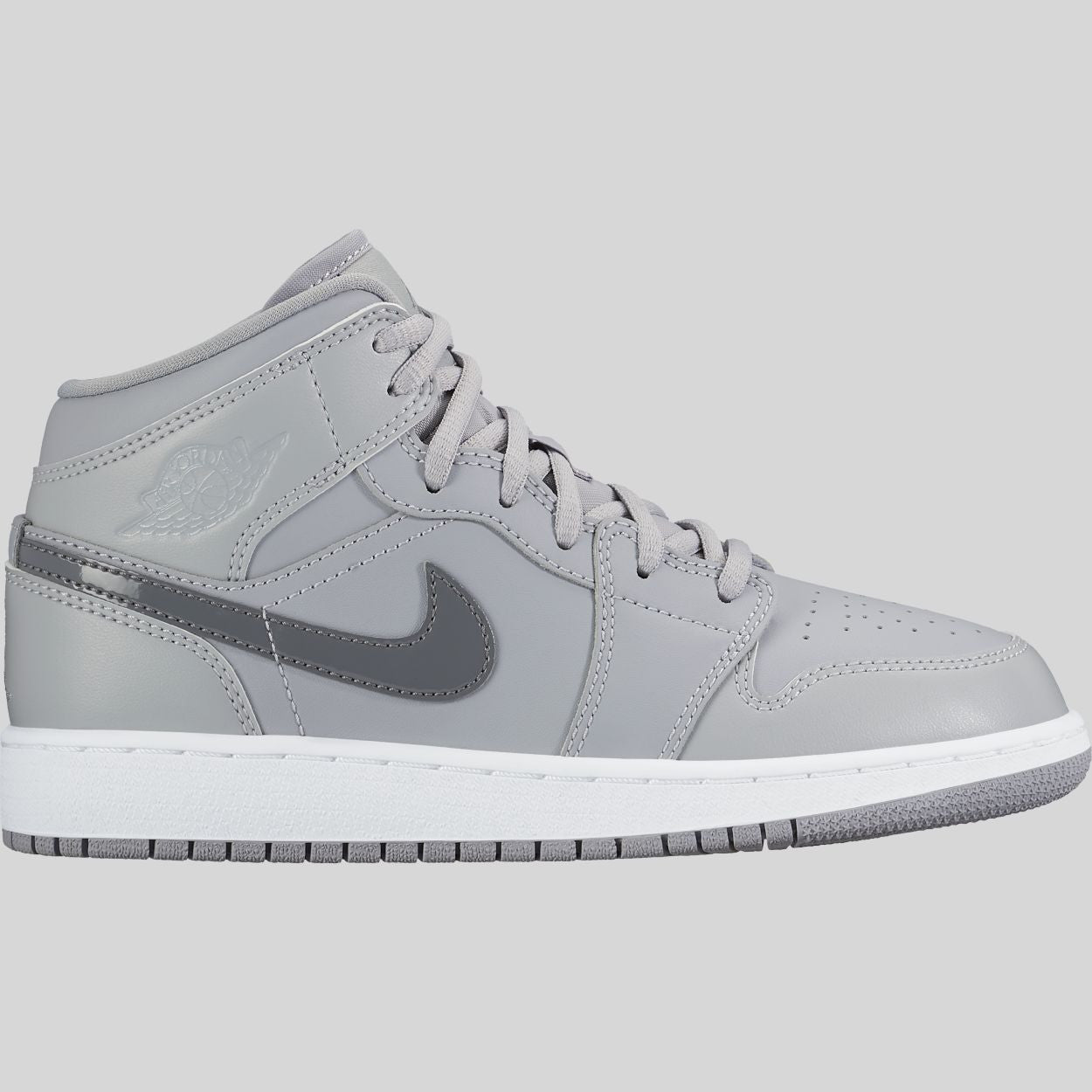 air jordan 1 white grey