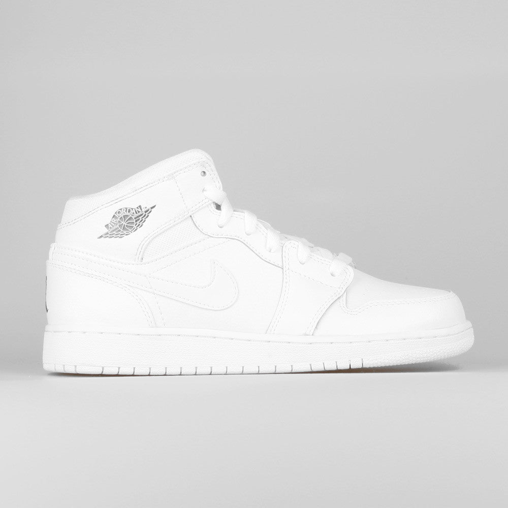 jordan 1 mid bg white