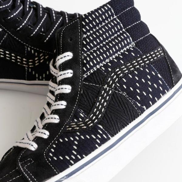 FDMTL x Vans Boro Patchwork SK8-Hi Deep 