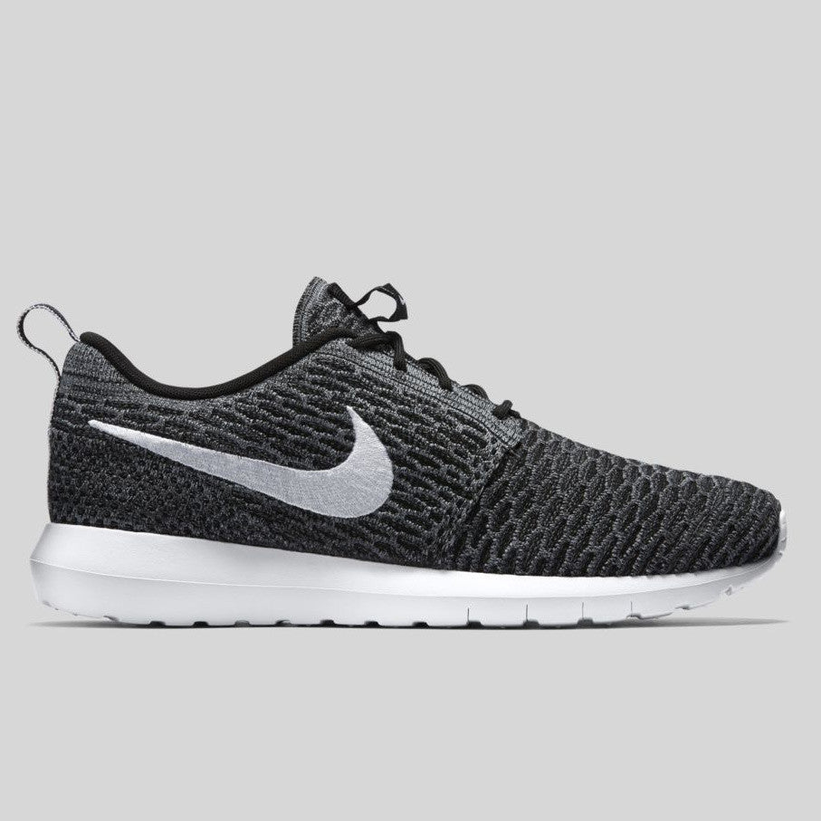 nike roshe nm flyknit negro