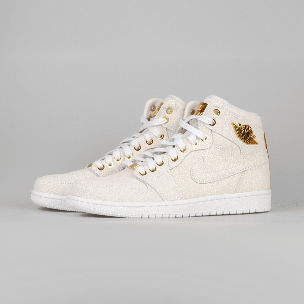 Nike Air Jordan 1 Pinnacle 24K White 