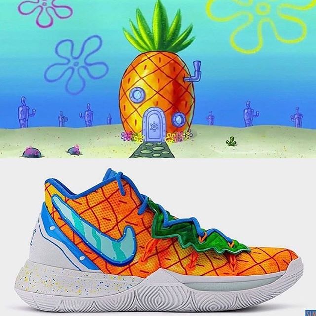 SEPATU BASKET KYRIE 5 SPONGEBOB X PATRICK Shopee