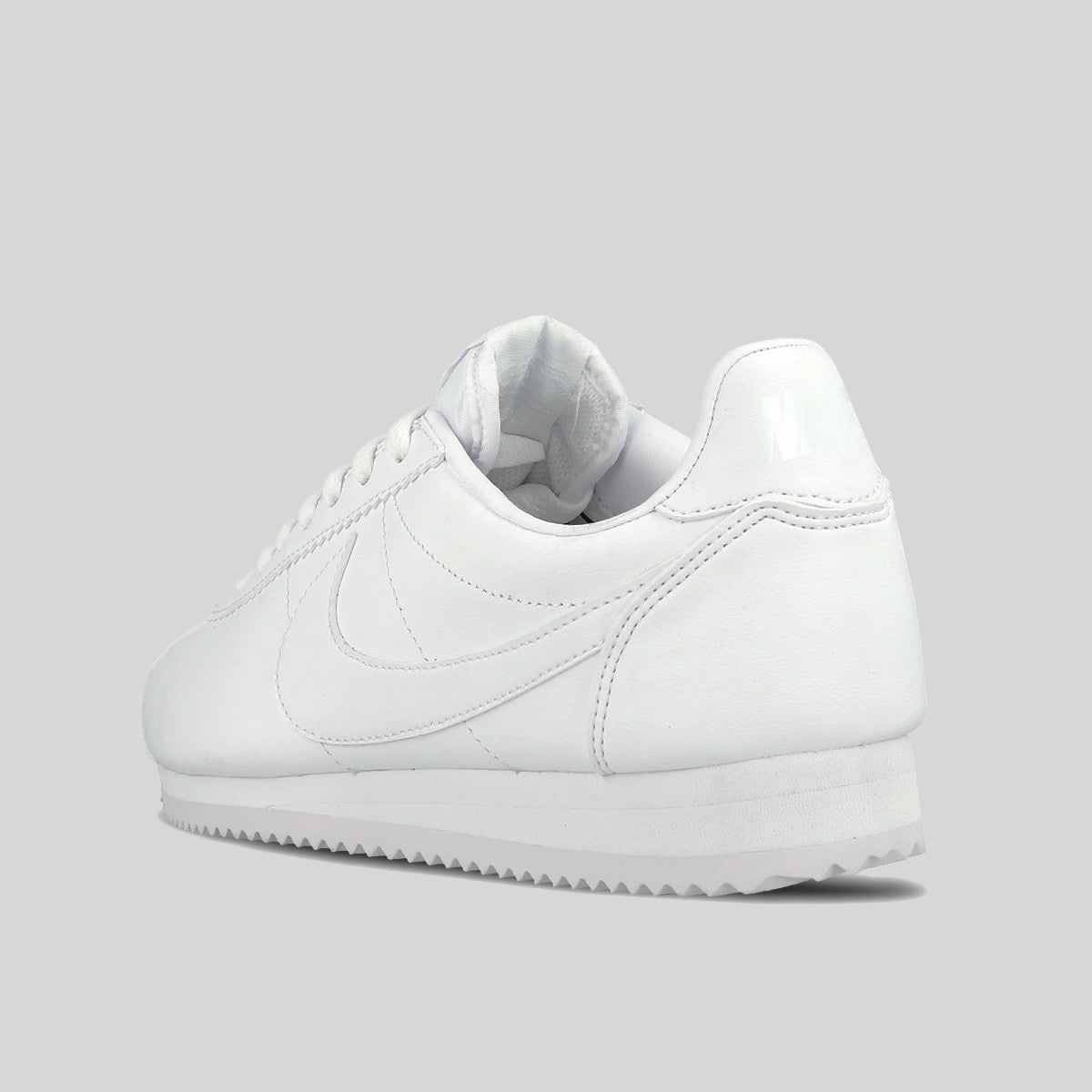 nike classic cortez all white