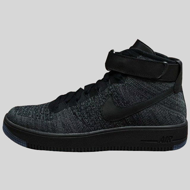 nike air force 1 ultra flyknit mid black white