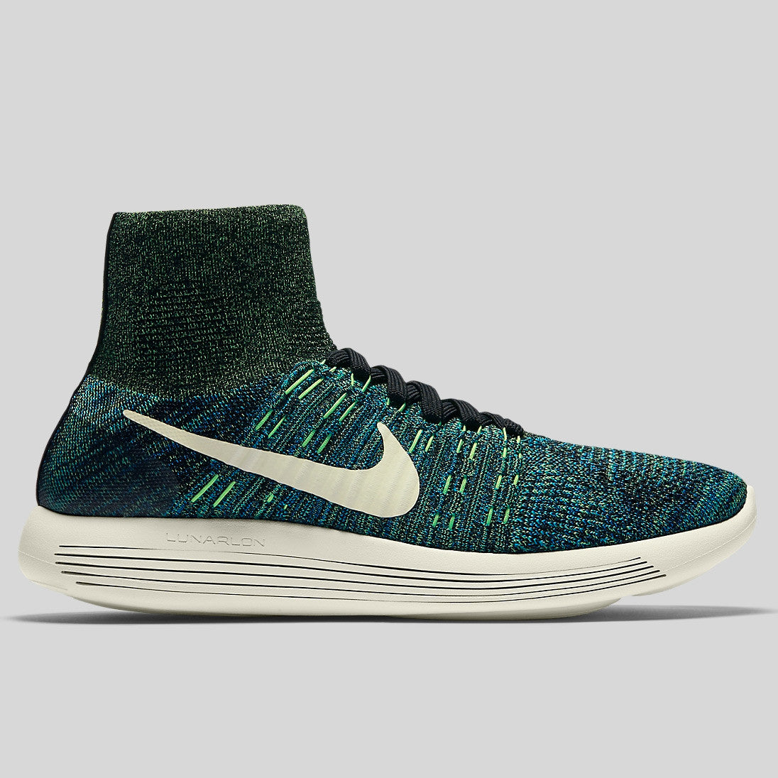 nike lunarepic flyknit green