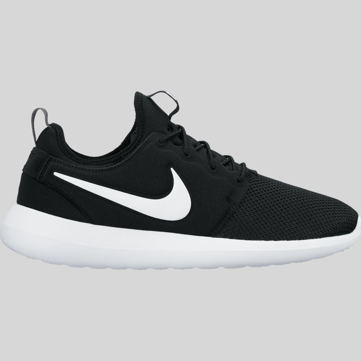 nike roshe white and black