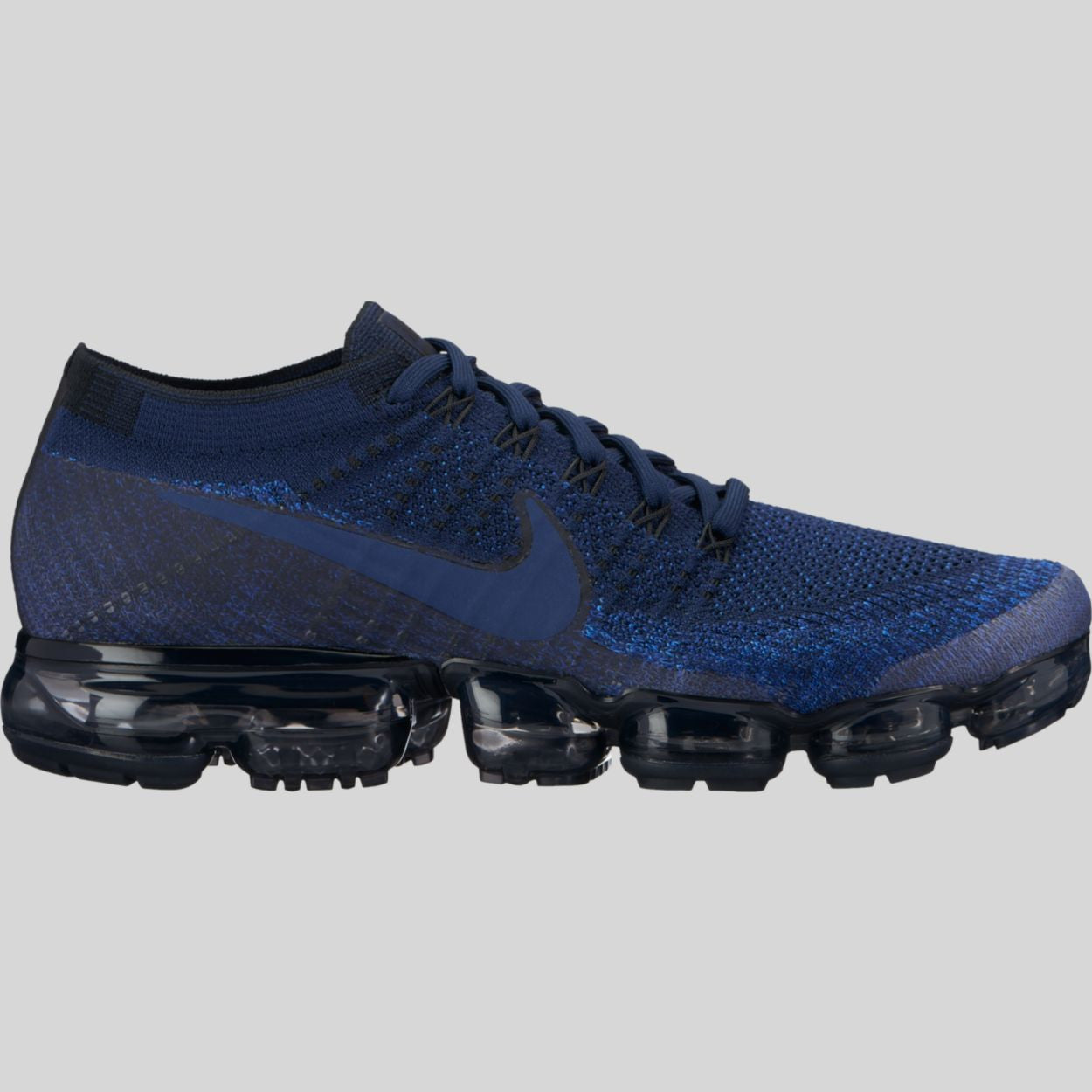 royal blue and black vapormax