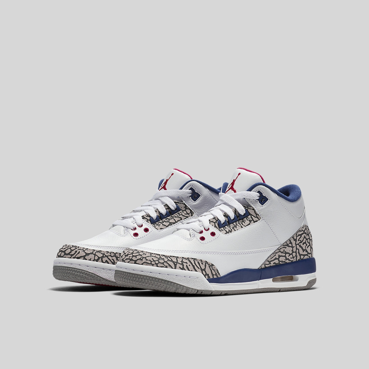 Nike Air Jordan 3 Retro Og Bg Gs True Blue 106 Kix Files