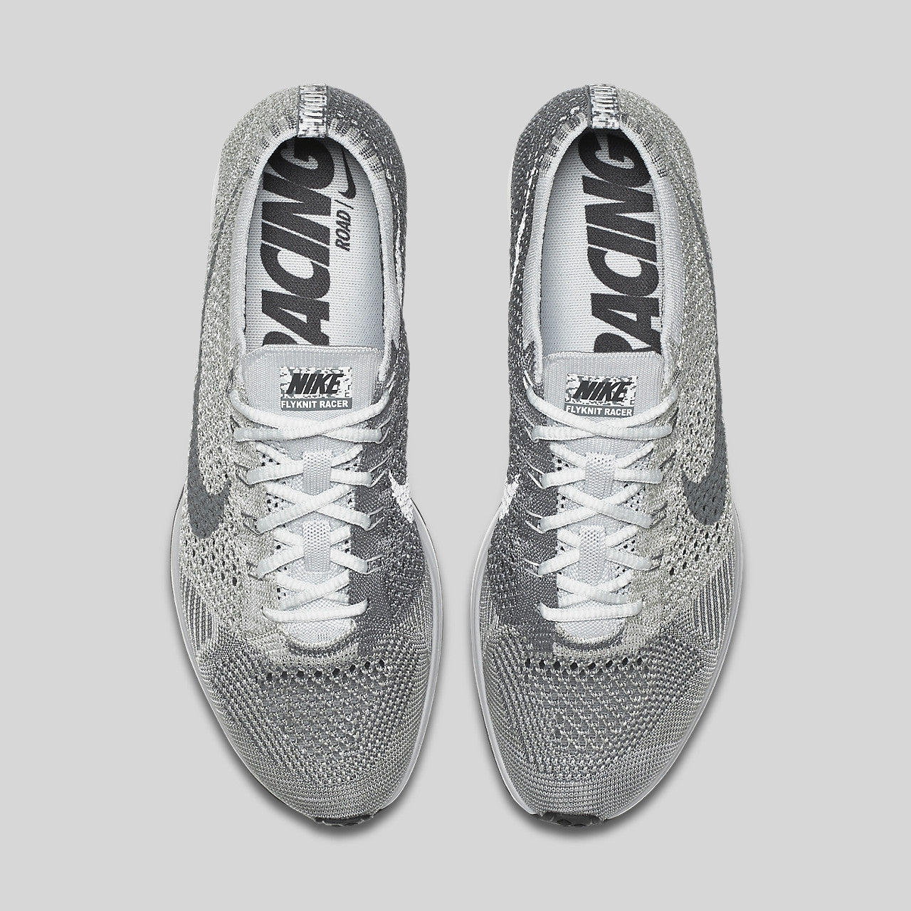 flyknit racer platinum