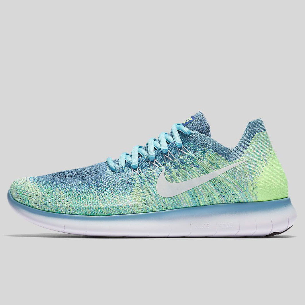 nike free rn flyknit mica green