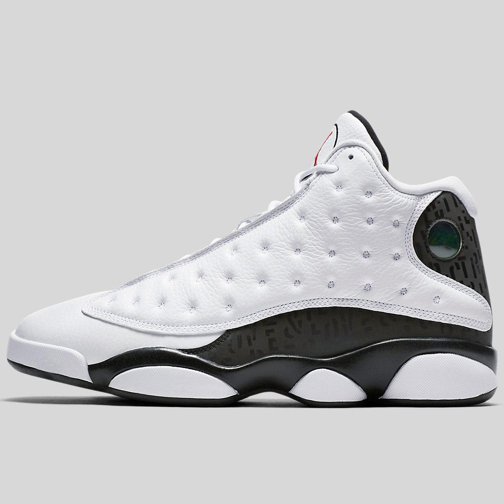 air jordan 13 retro black gym red white