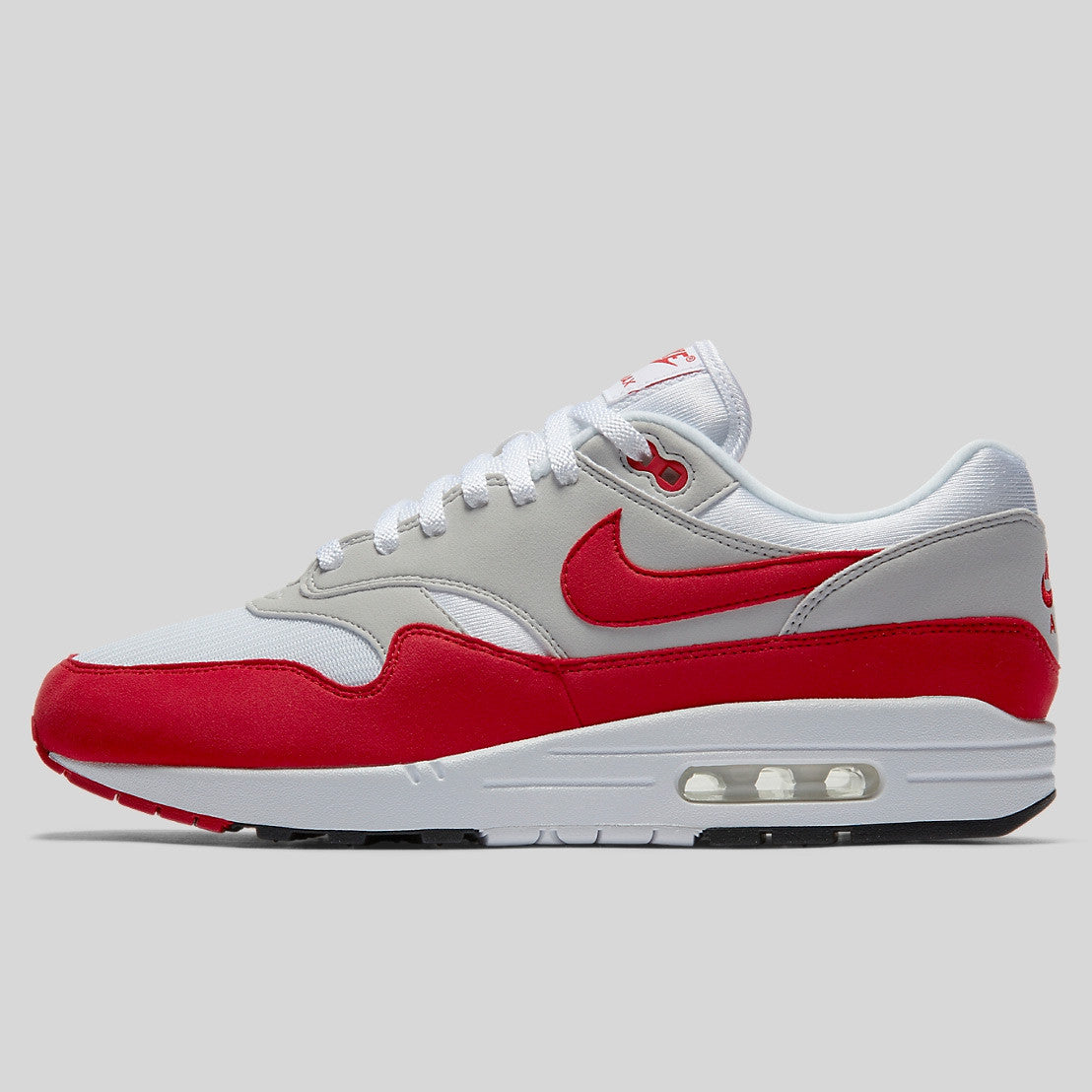 air max 1 white university red