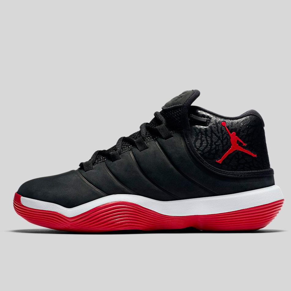 jordan superfly red and black