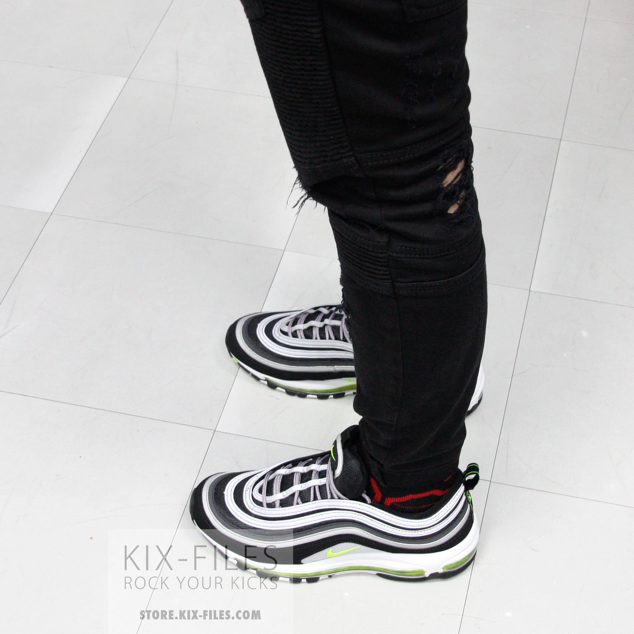 nike 97 og black and white