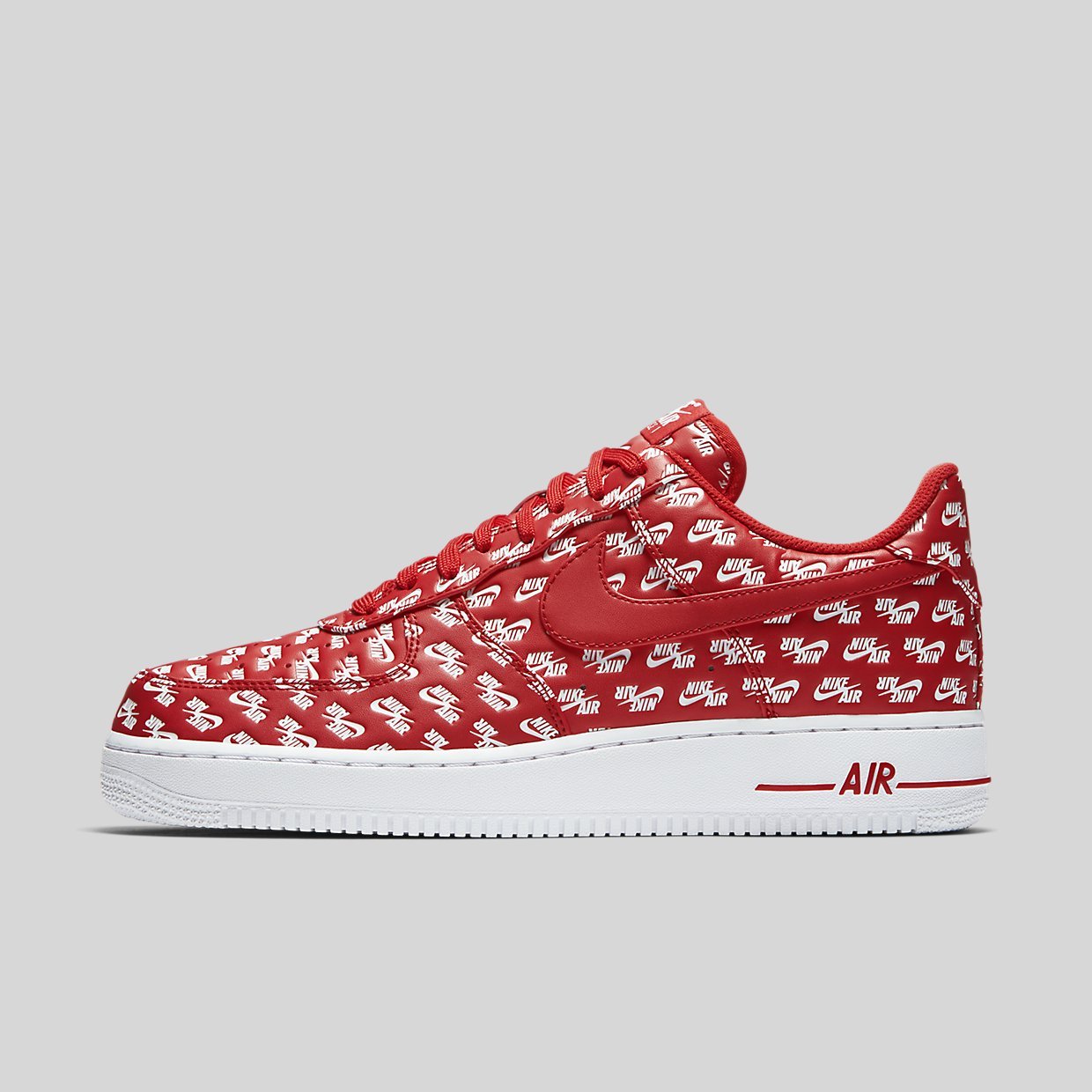 nike air force 1 07 qs red